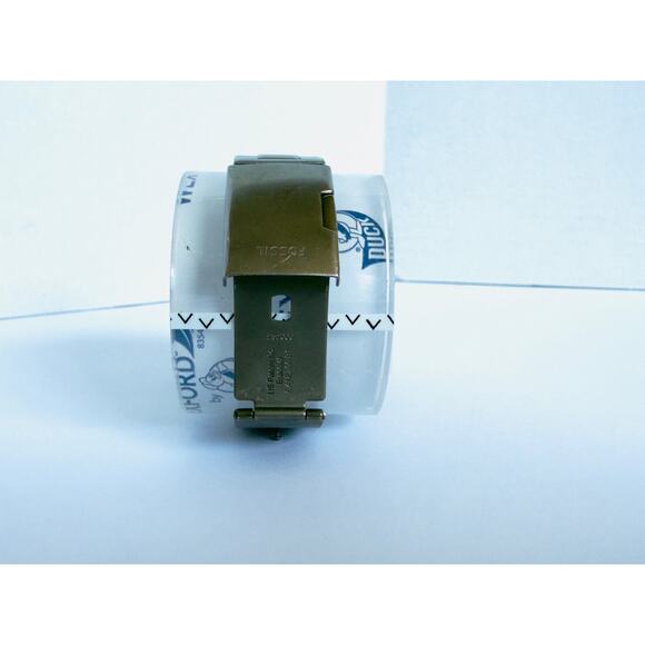 FOSSIL MACHINE Analog Square 44mm Face Smoke SS Quartz Metal Band Mens Watch - Picture 5 of 14